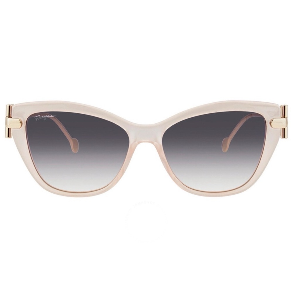 Ferragamo 55mm Cat Eye Sunglasses In Nude
